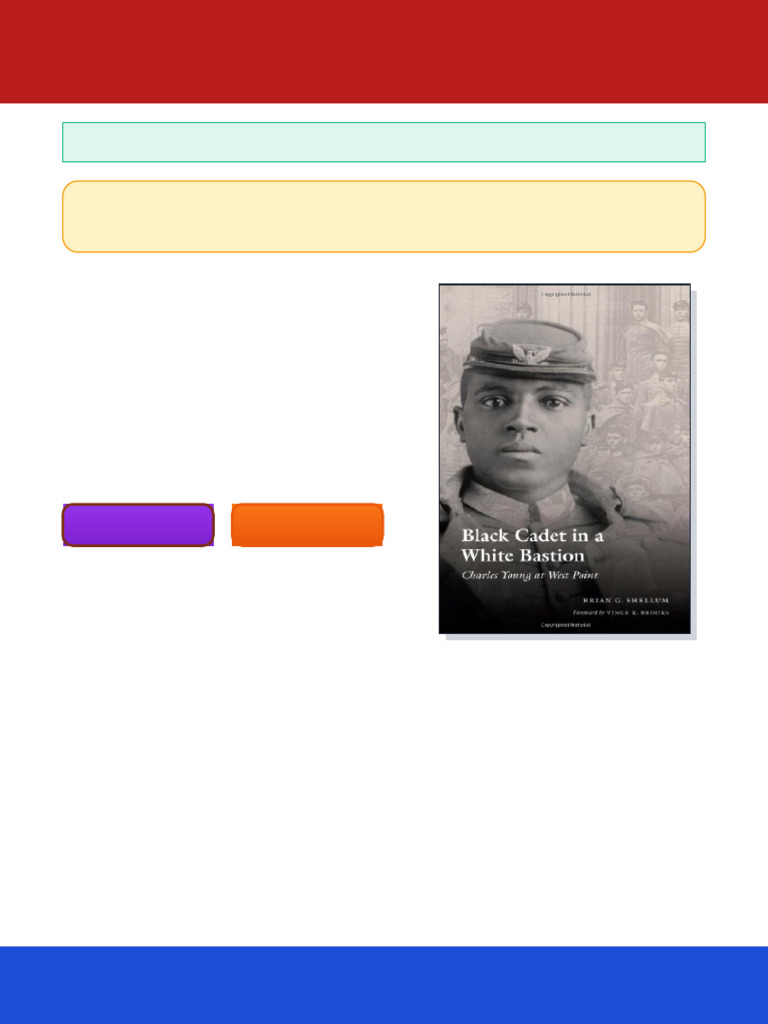 Black Cadet in a White Bastion Charles Young at West Point 1st Edition ...