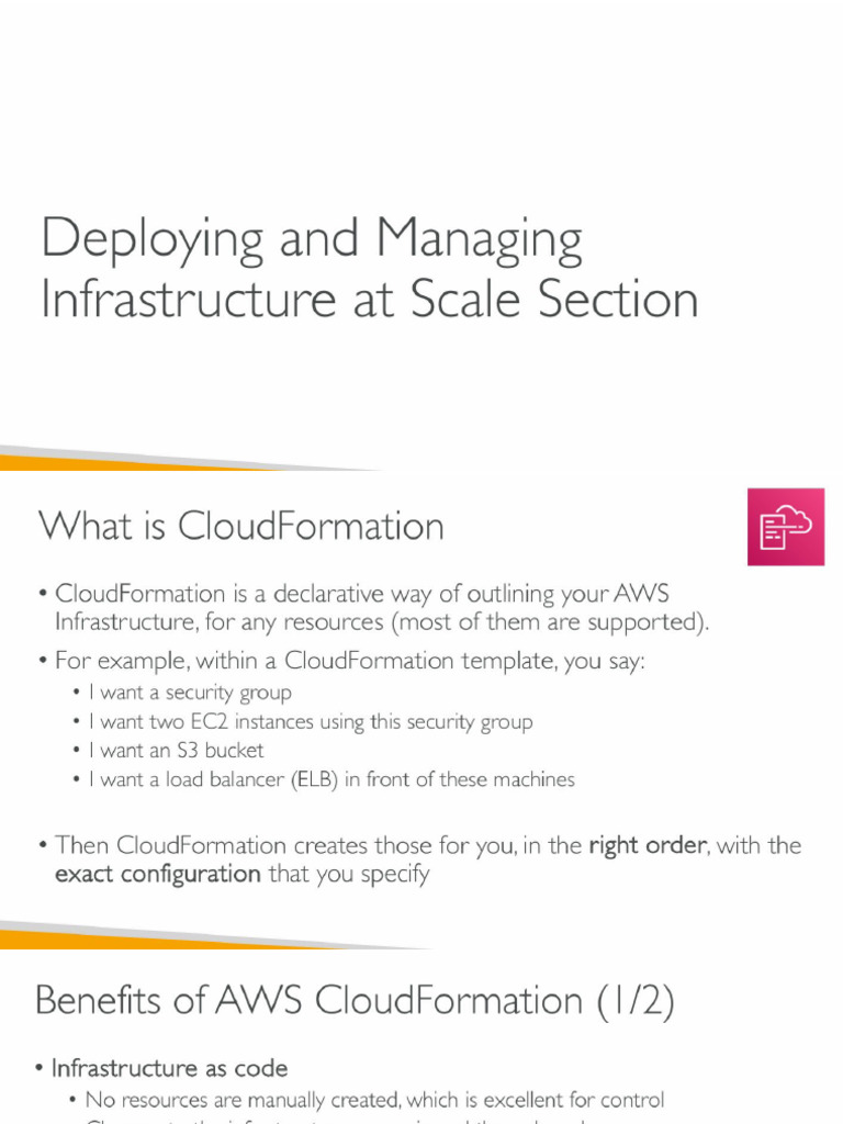 9 - Deploying and Managing Infrastructure at Scale | PDF