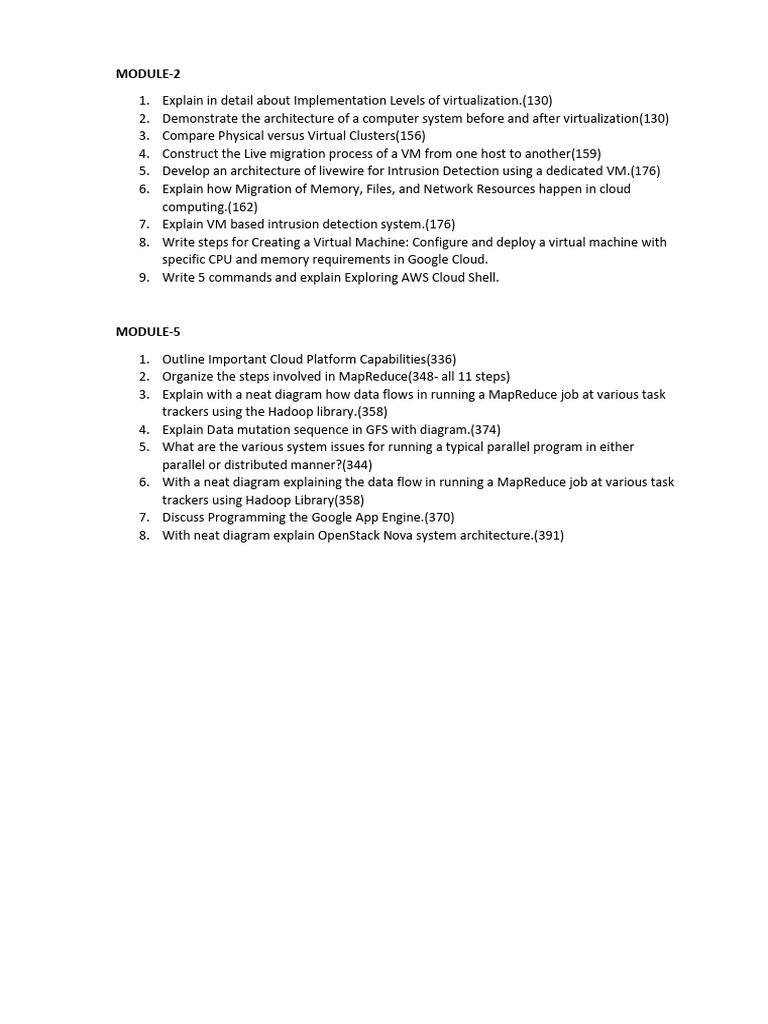 Virtualization and Cloud Computing Concepts | PDF