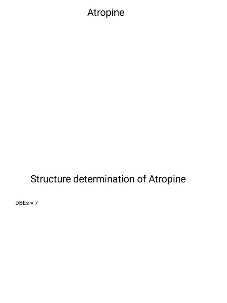 Atropine | PDF