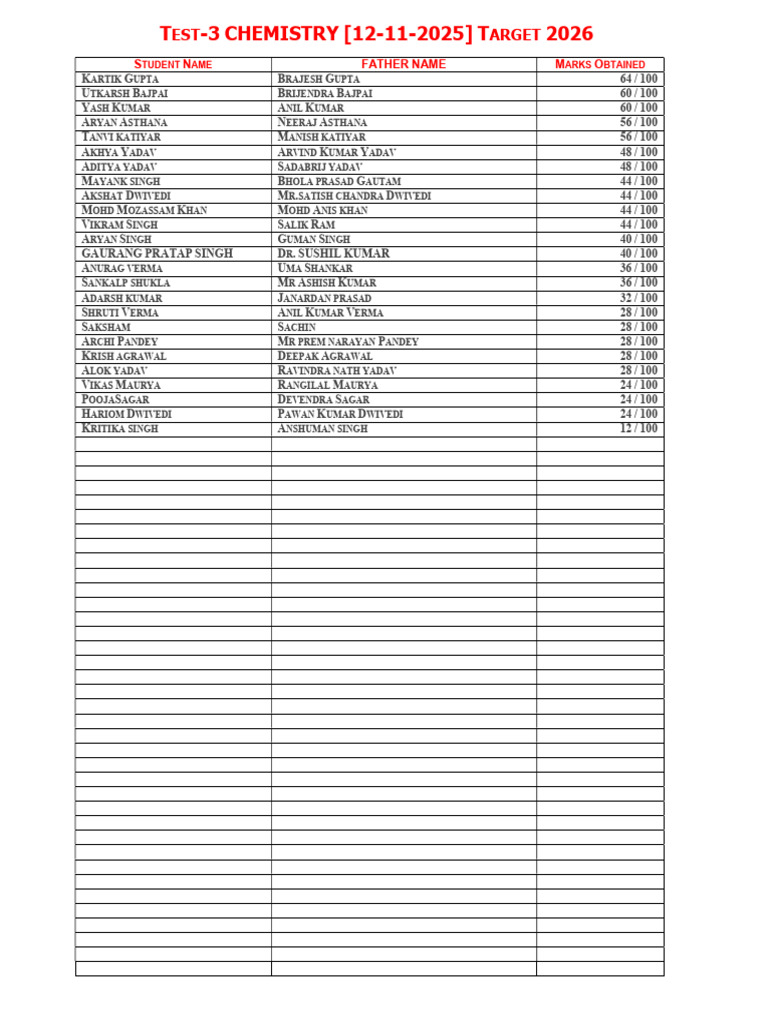 Test 3 Target | PDF