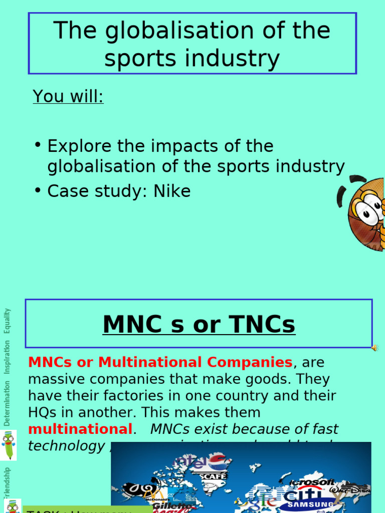 Globalisation Impact on Sports Industry | PDF | Multinational ...