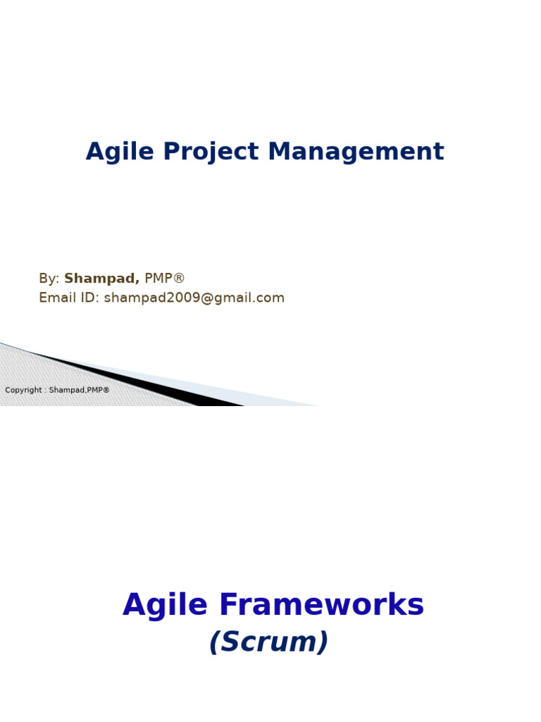 Understanding Scrum in Agile Management | PDF | Scrum (Software ...