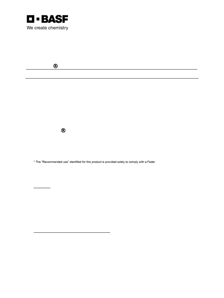 Glucopon 50 G Safety Data Sheet | PDF
