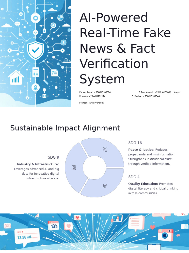 AI Powered Real Time Fake News and Fact Verification System | PDF ...