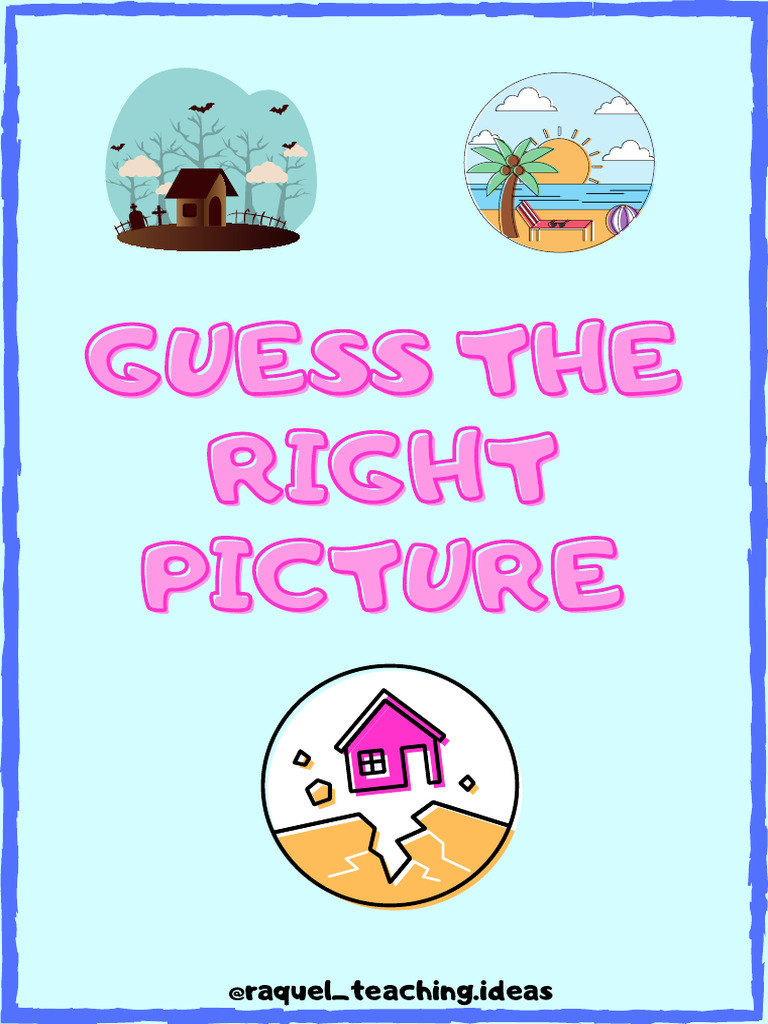 Guess The Right Picture | PDF