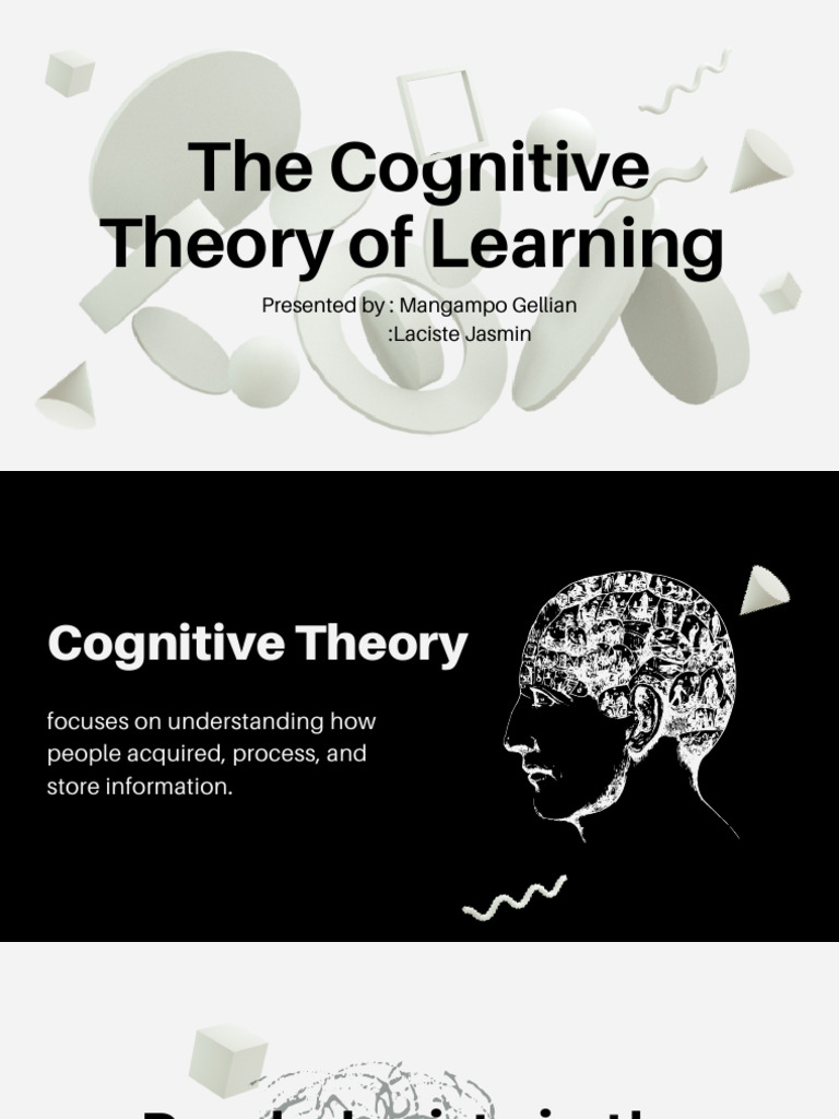 Cognitive Learning Theories Explained | PDF | Mental Processes | Cognition