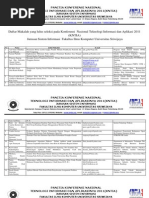 Download Daftar Makalah Yang Lulus Seleksi Untuk Konferensi Nasional Teknologi Informasi Dan Aplikasi 2011_0 by Dista Aditya Putra SN96236361 doc pdf