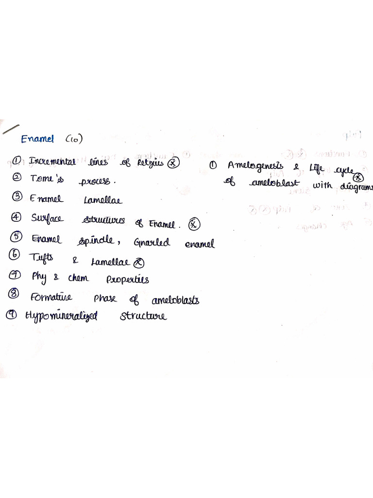 Oh Pyq Chapter Wise | PDF