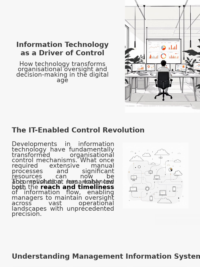 IT's Role in Modern Organizational Control | PDF | Information | Expert