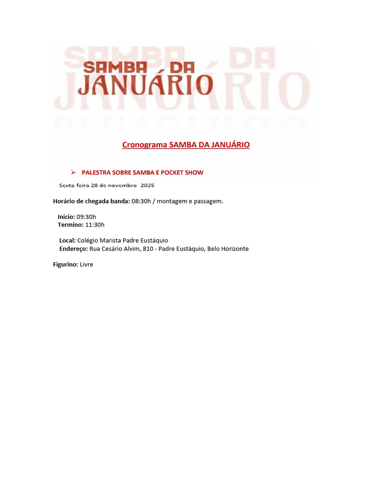 Cronograma - Rafha | PDF
