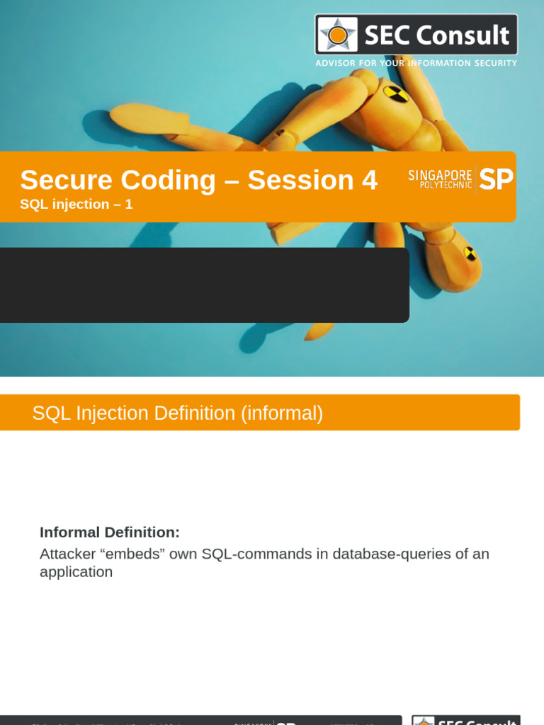Session 4 - SQL Injection -1 | PDF | Information Technology Management ...