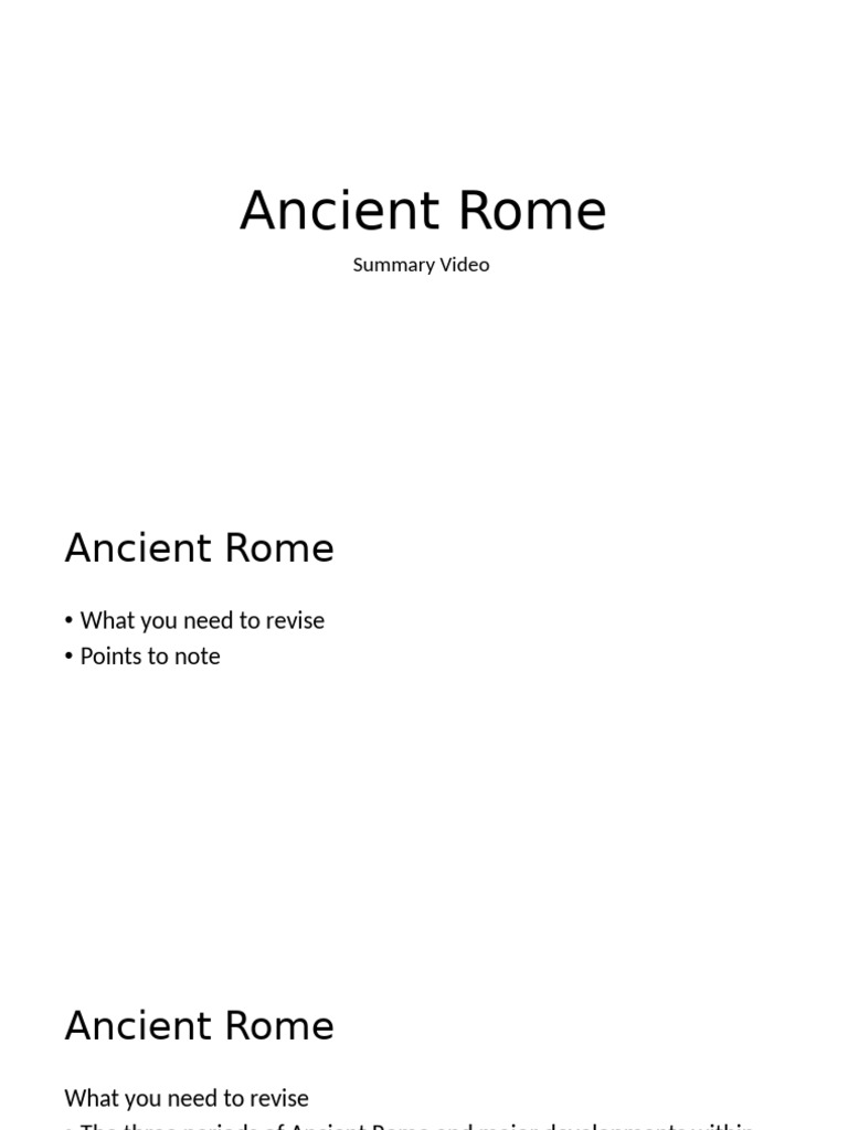 Rome | PDF
