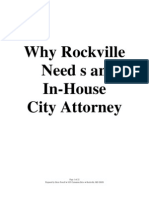 Why Rockville Need s an in-House City Attorney Page
