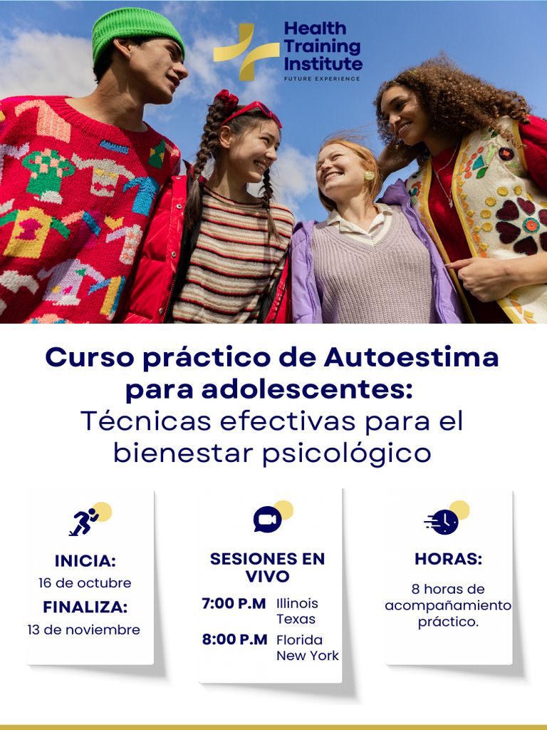 Curso de Autoestima para Adolescentes | PDF | Autoestima | Las emociones