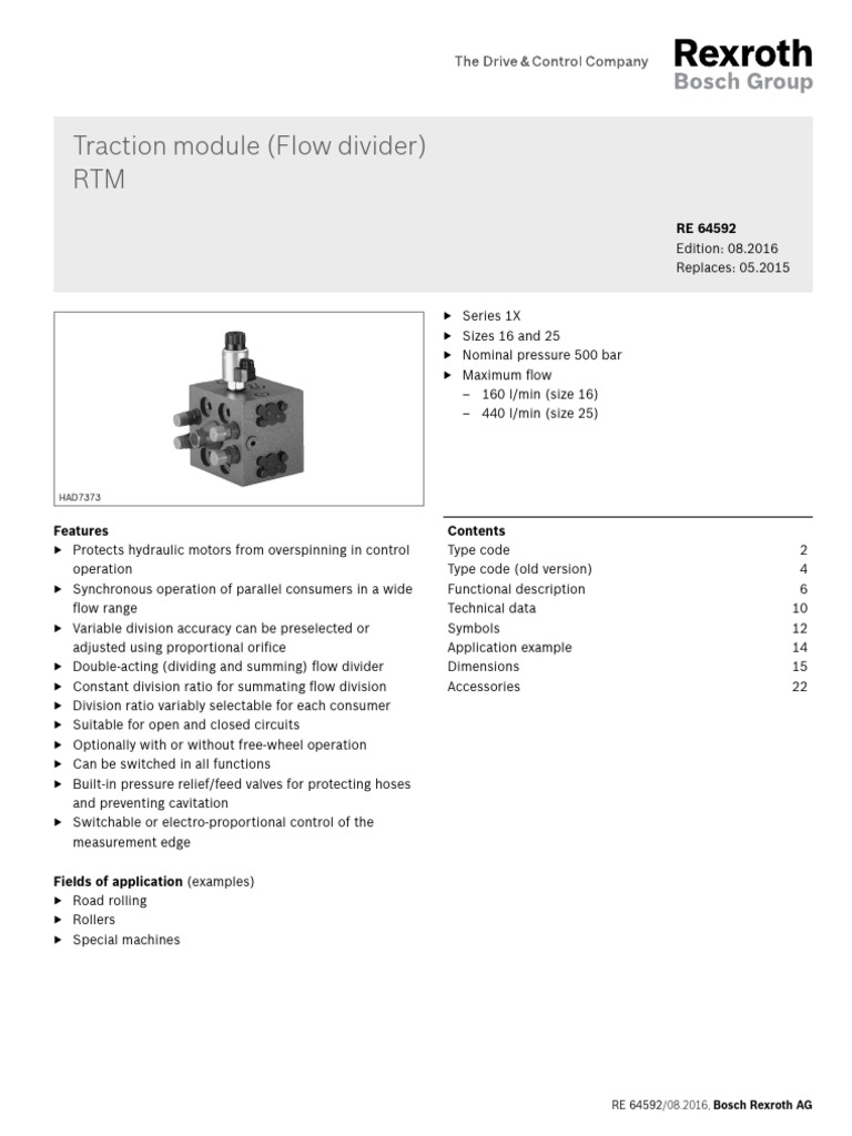 re64592_2016-08 | PDF | Valve | Continuum Mechanics