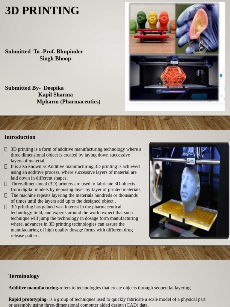3d Printing | PDF | 3 D Printing
