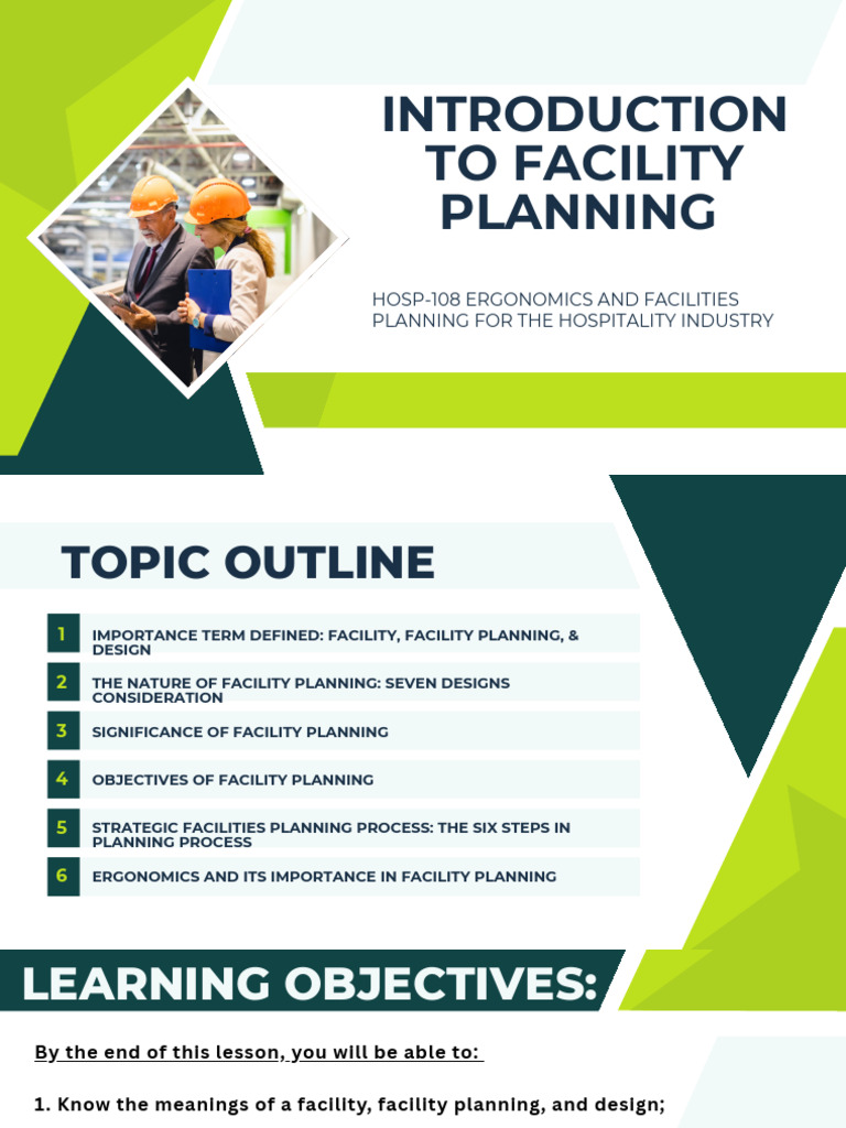 Facility Planning in Hospitality Design | PDF | Hotel | Business