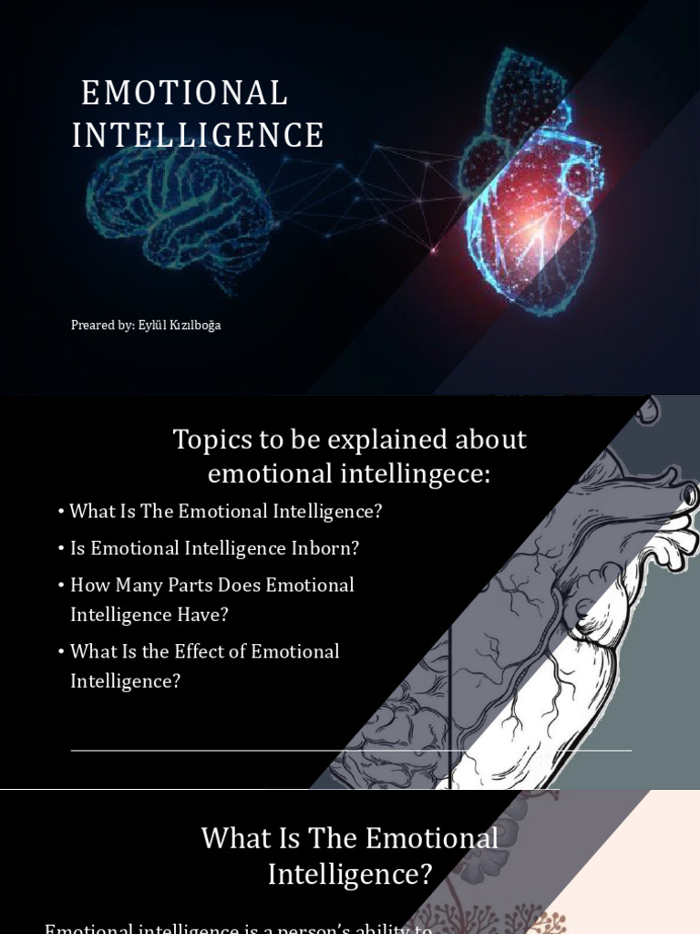 Understanding Emotional Intelligence | PDF