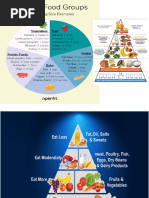 Food Groups and Nutrients Overview | PDF | Fat | Diet & Nutrition