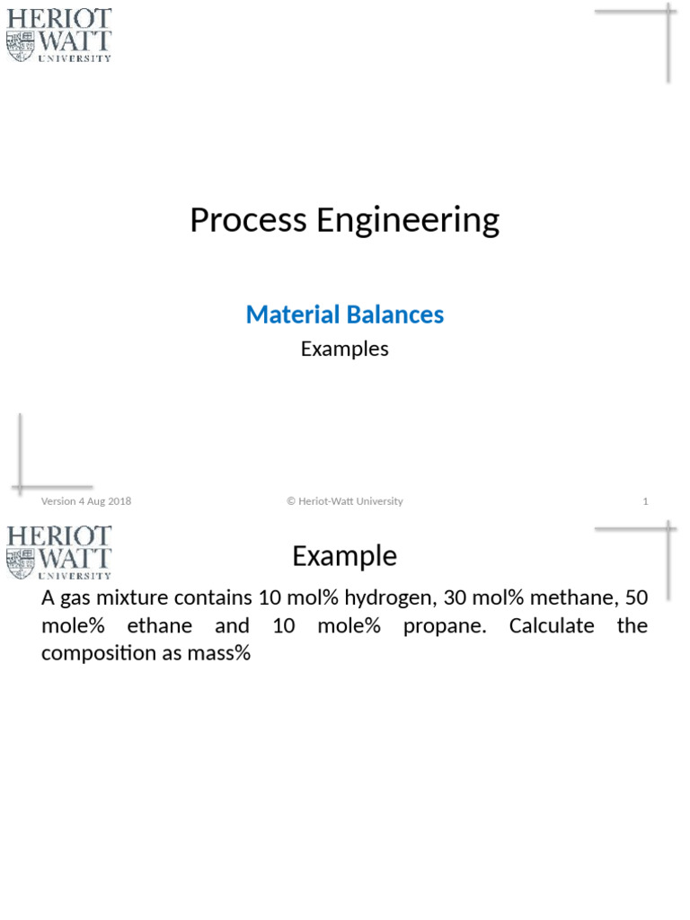Set 2 - Material Balances Examples | PDF | Mole (Unit) | Fruit Preserves