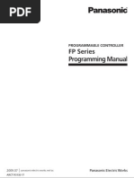 Panasonic FP PLC Manual