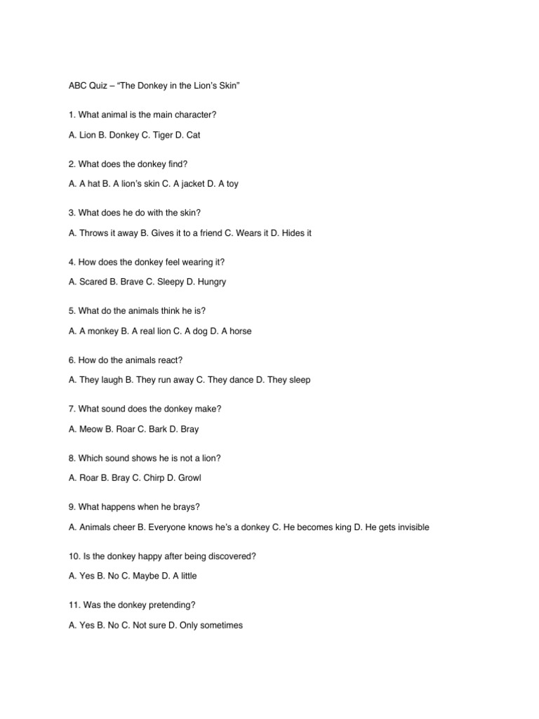 Test Based On Video | PDF