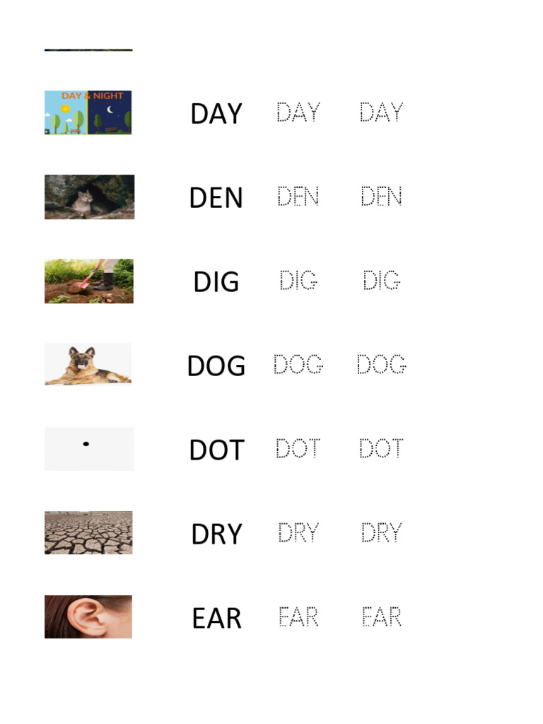Tracking Words 5 | PDF