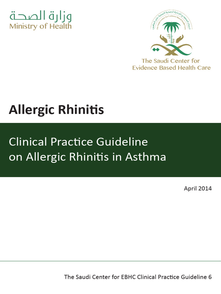 Allergic Rhinitis Guidelines for Asthma | PDF | Allergy | Allergen