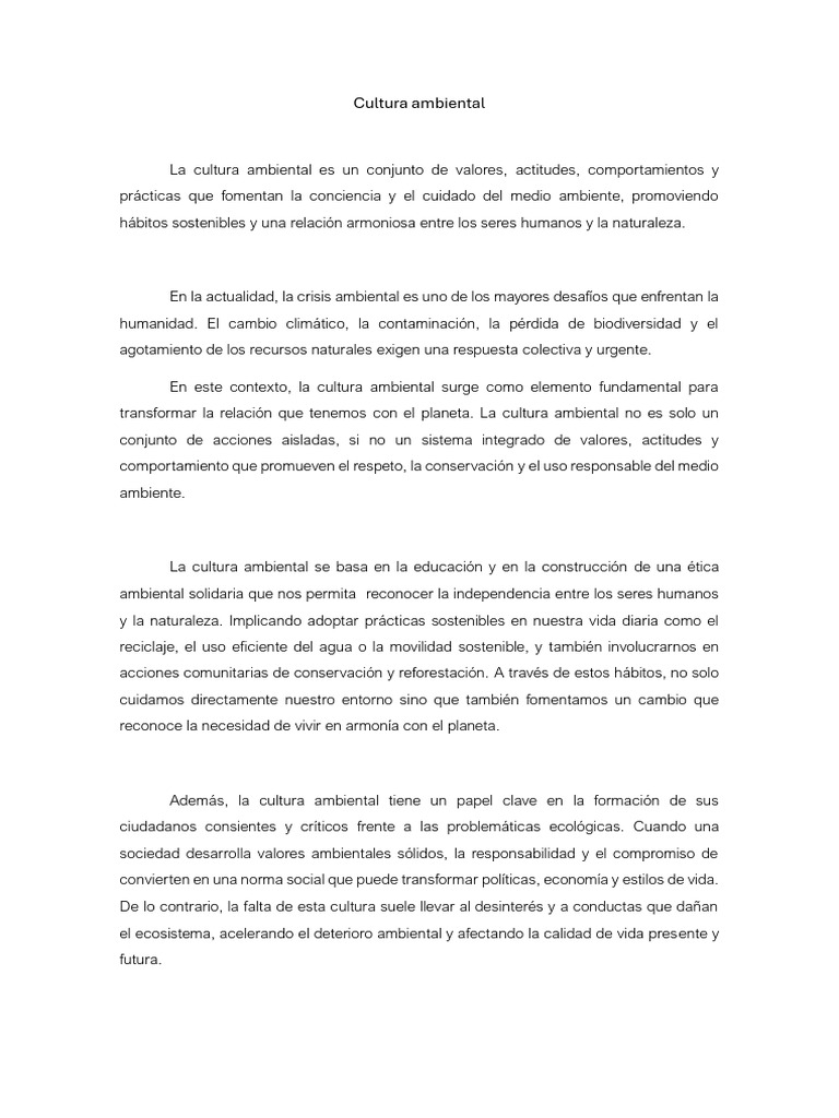 Documento (9) | PDF | Sustentabilidad | Entorno natural
