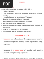 Types and Pathophysiology of Pneumonia | PDF | Pneumonia | Lung