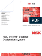 NSK & RHP Designation Systems