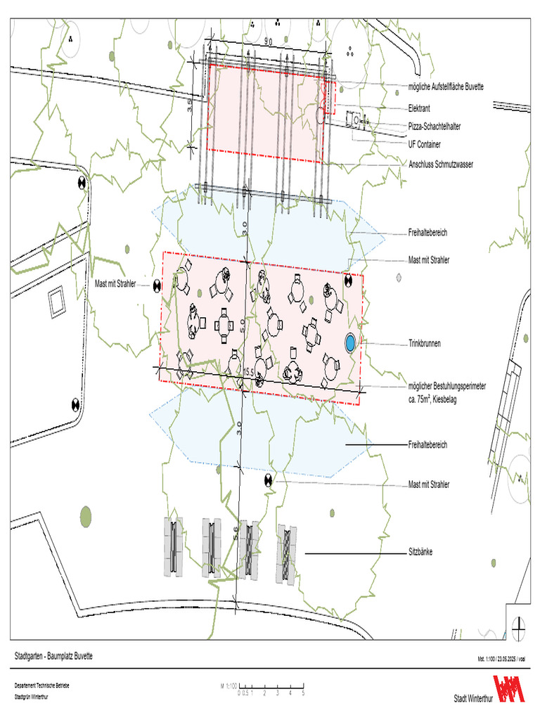 Situationsplan Baumplatz Buvette | PDF