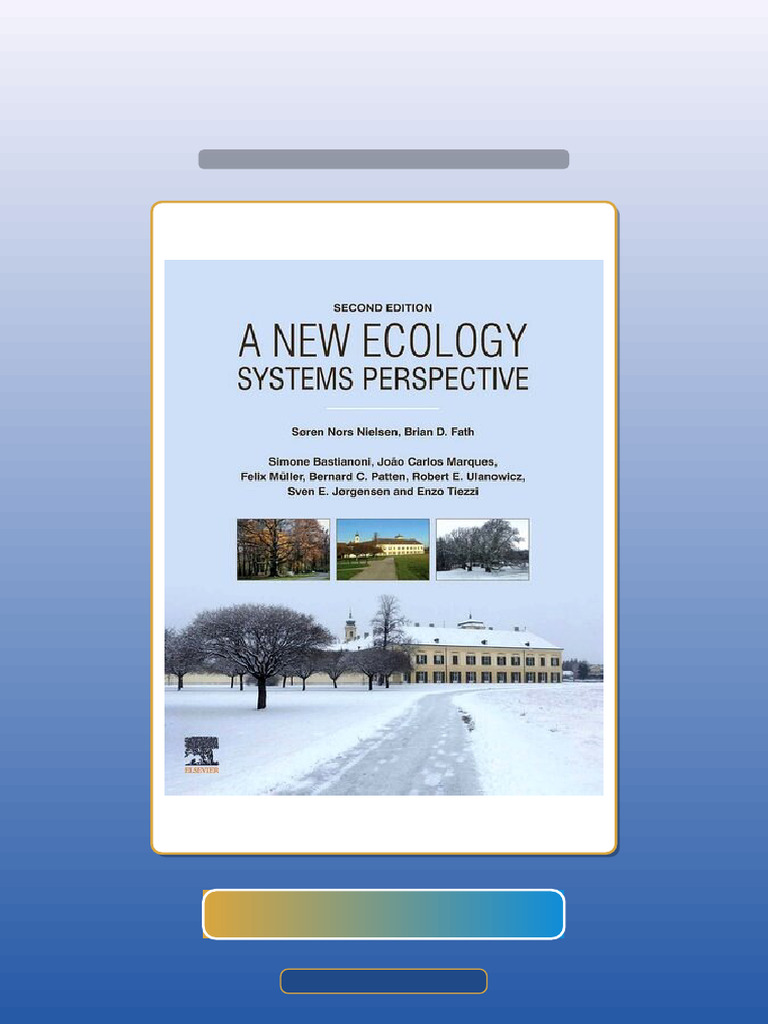 A New Ecology Systes Perspective 2nd Edition HQ File Exam Prep | PDF