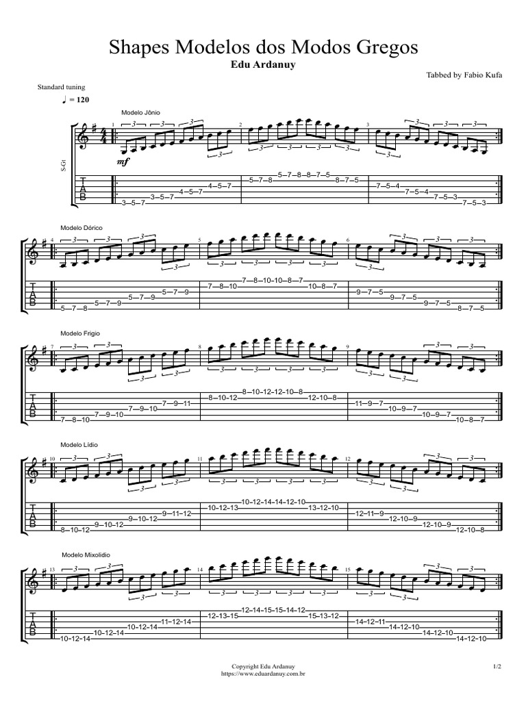 PDF Modos Gregos | PDF