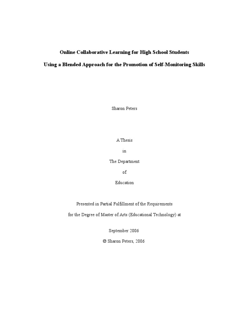 Dissertations educational technology image