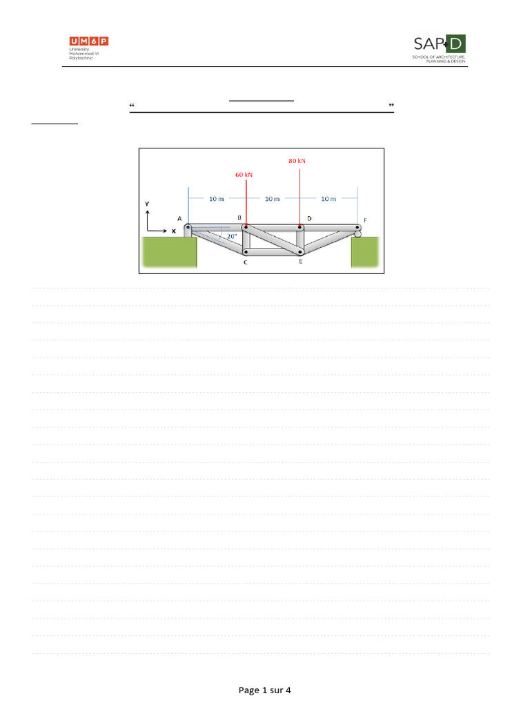 Final Exam Statics 24.01.25 | PDF | Mechanical Engineering | Structural ...