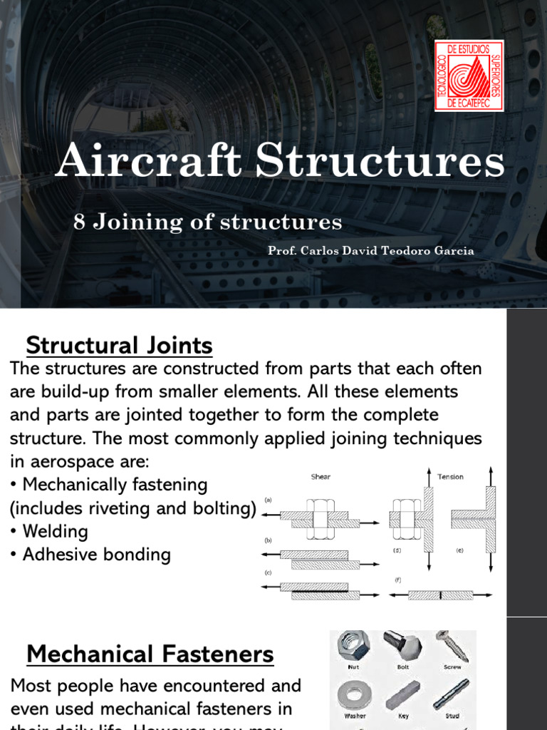 Joining Techniques in Aircraft Structures | PDF | Composite Material ...