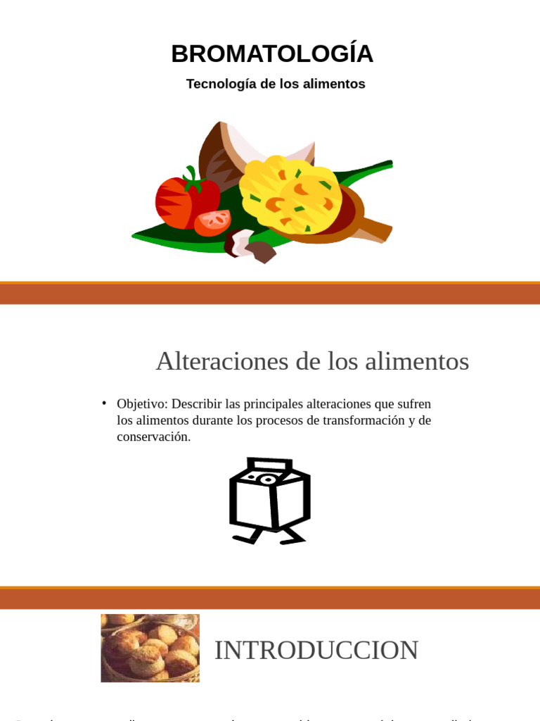 Alteraciones en Alimentos: Causas y Efectos | PDF | Alimentos | Enzima