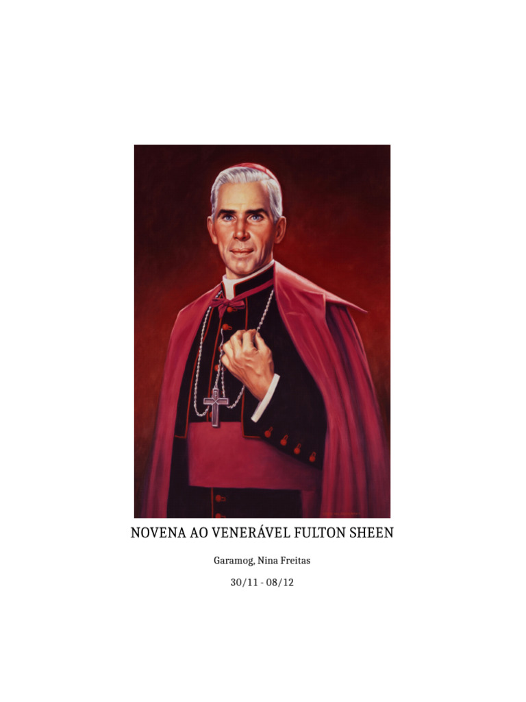 Novena ao Venerável Fulton Sheen | PDF | Maria, mãe de Jesus | Oração