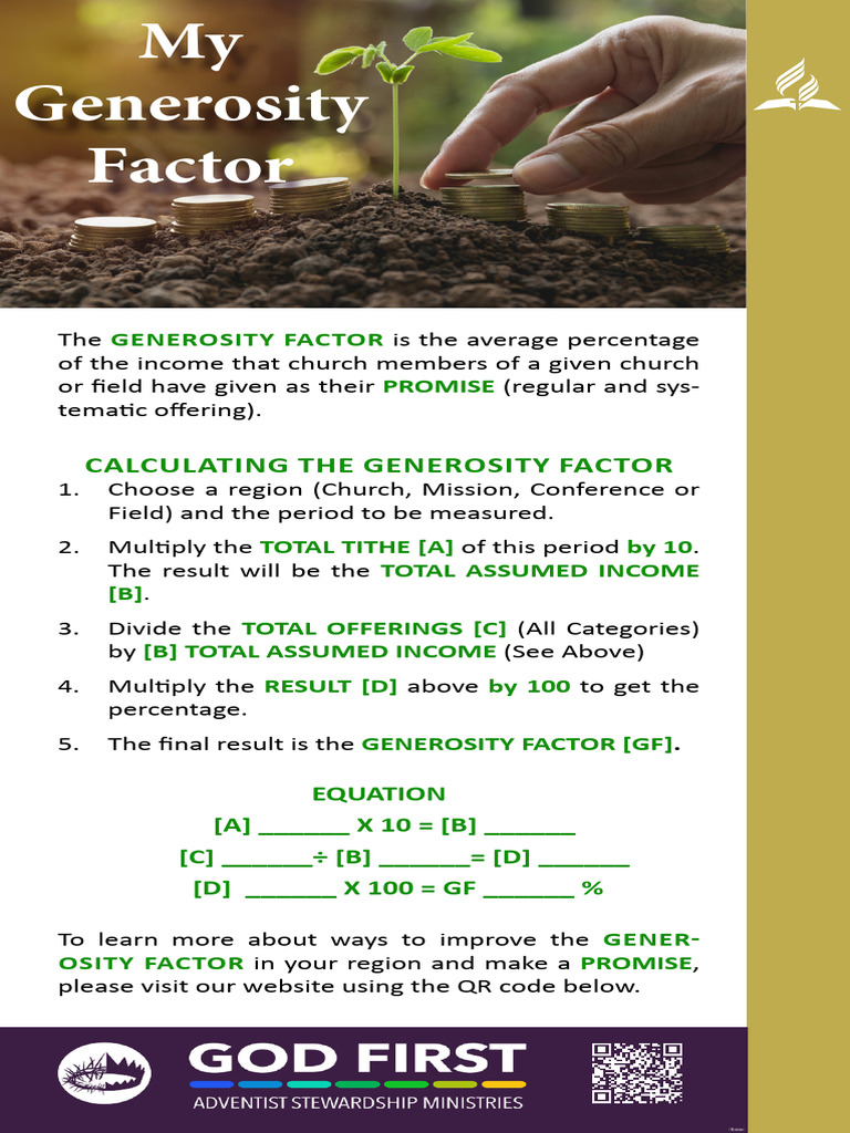 Calculate Your Church's Generosity Factor | PDF