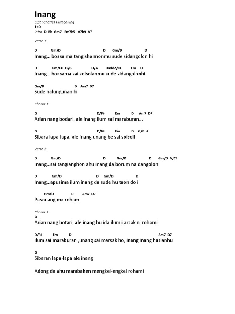Inang New | PDF