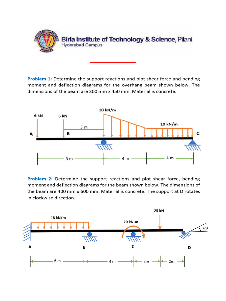 Concrete Beam Analysis with STAAD Pro | PDF