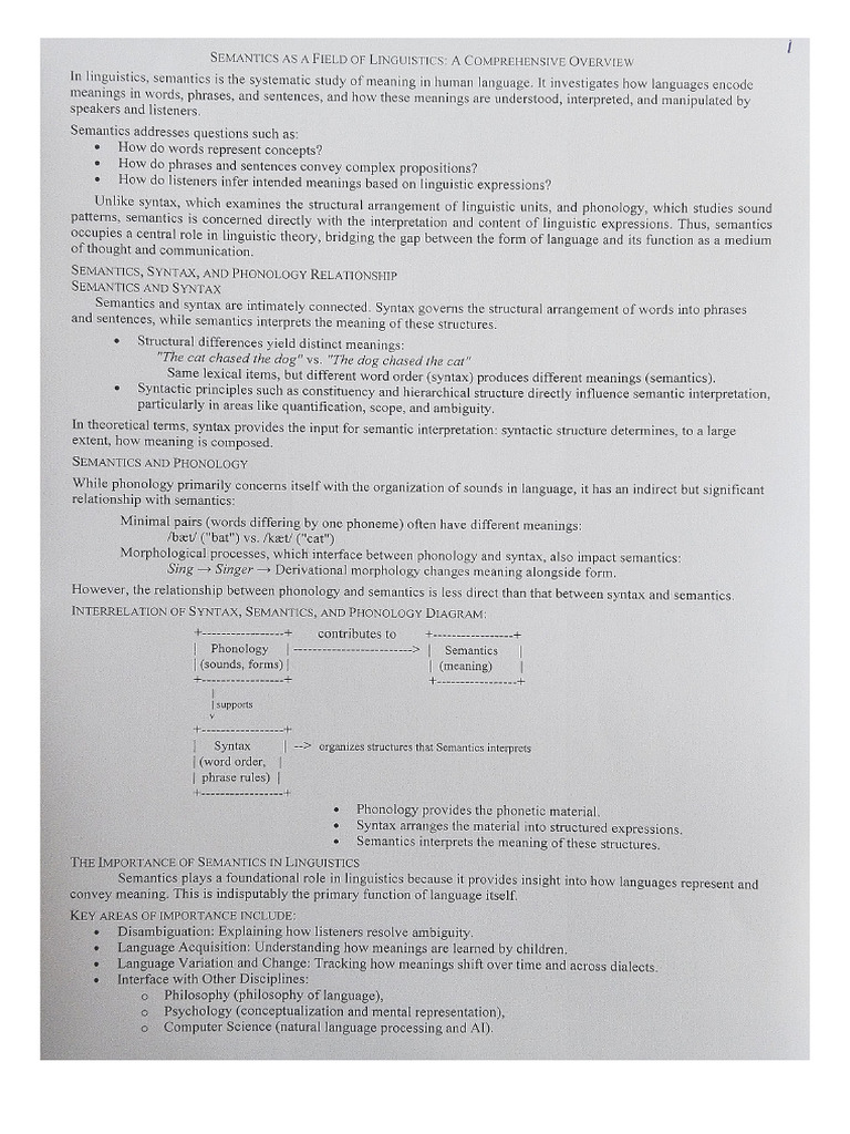 Semantics | PDF