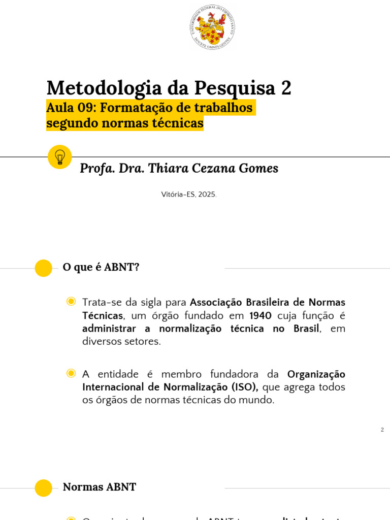 Normas ABNT para Trabalhos Acadêmicos | PDF | Citação | Abstract (resumo)