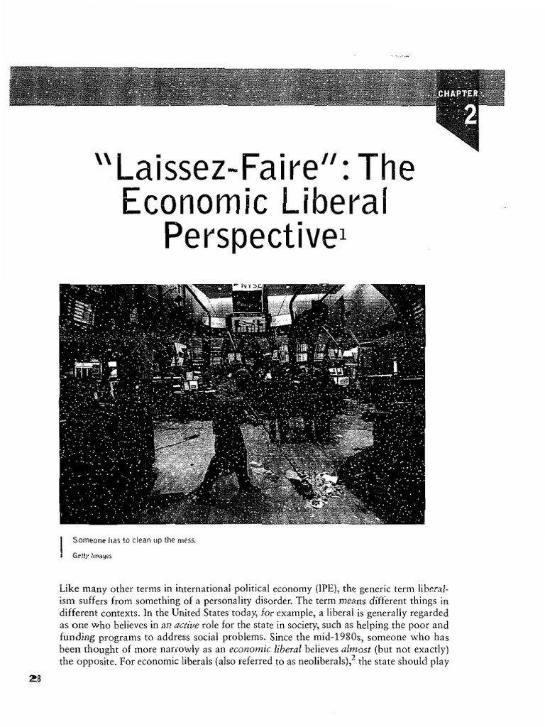 Economic Liberalism (Dragged) 2 | PDF