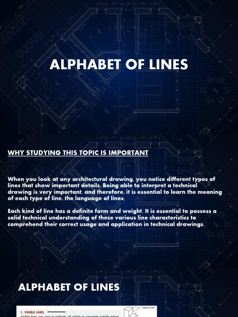 Understanding Architectural Line Types | PDF