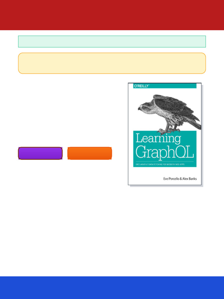 Learning GraphQL Declarative Data Fetching For Modern Web Apps Eve ...