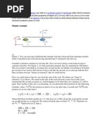 A Frame of Reference in Physics