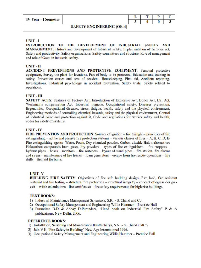 Se Syllabus IV I Eee | PDF